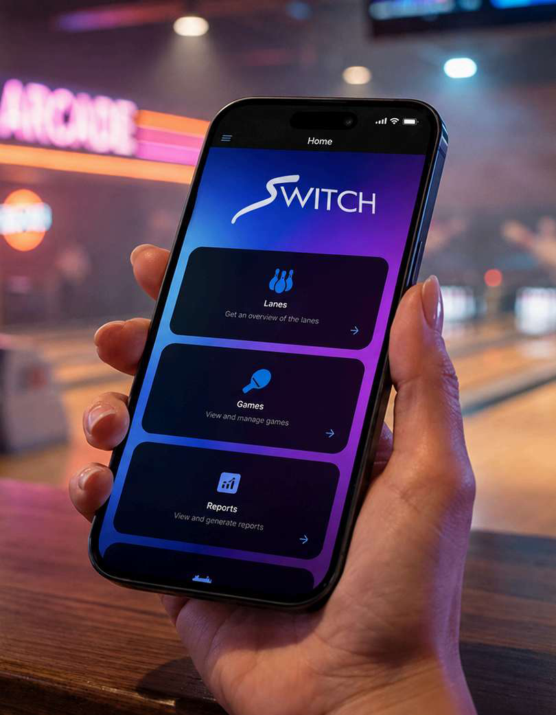 Switch Genie running on a phone