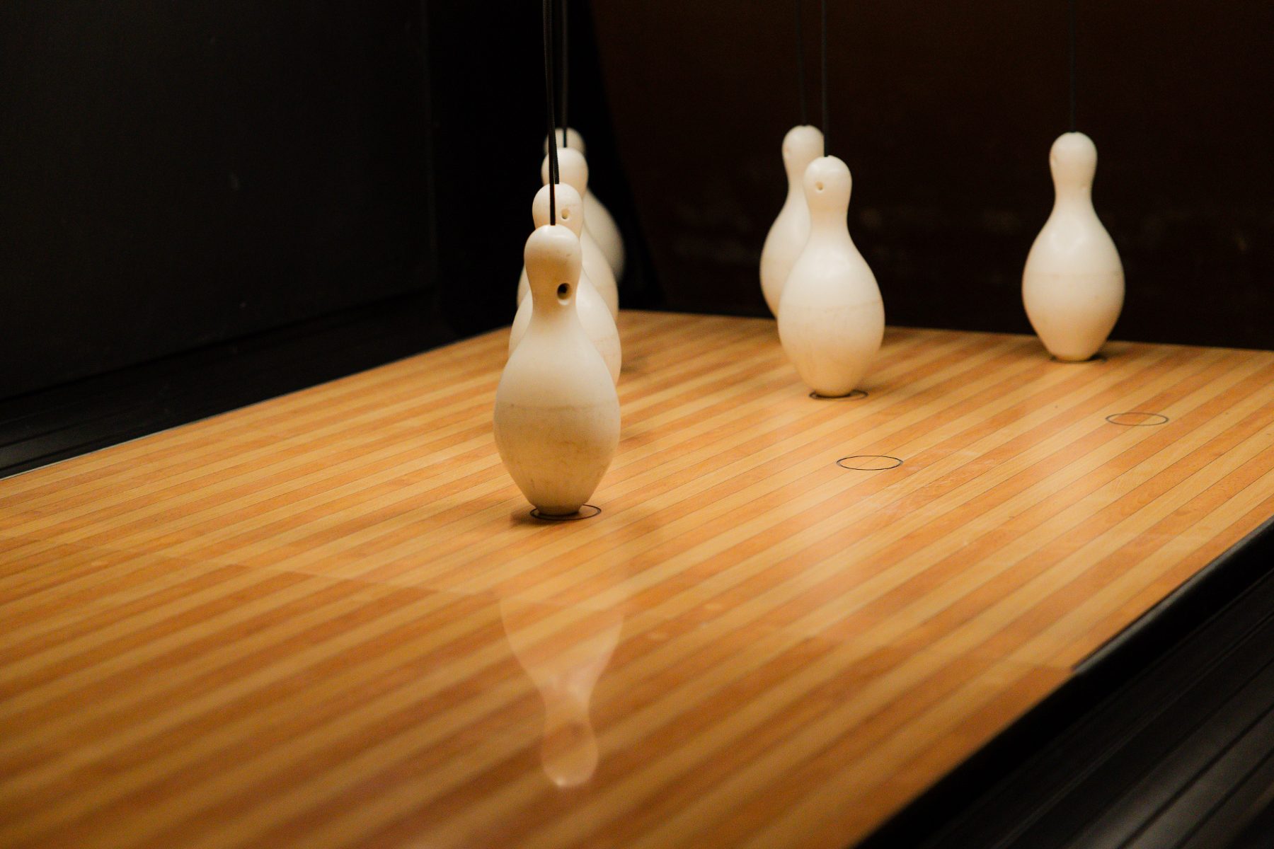 Shorter, lighter duckpins.